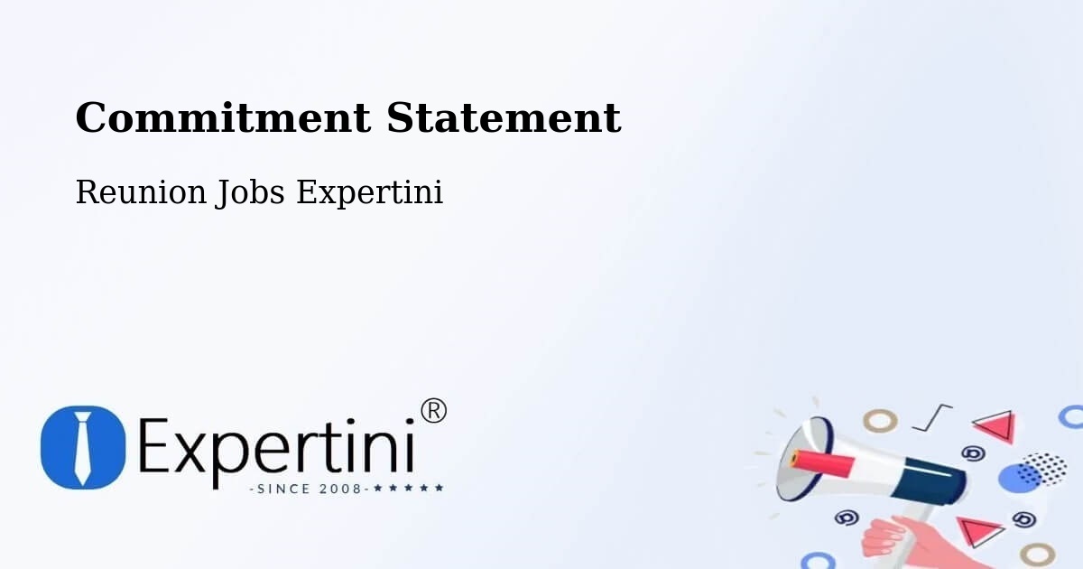 Corporate Commitment – Le Verger - Reunion Jobs Expertini
